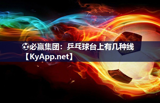 乒乓球台上有几种线